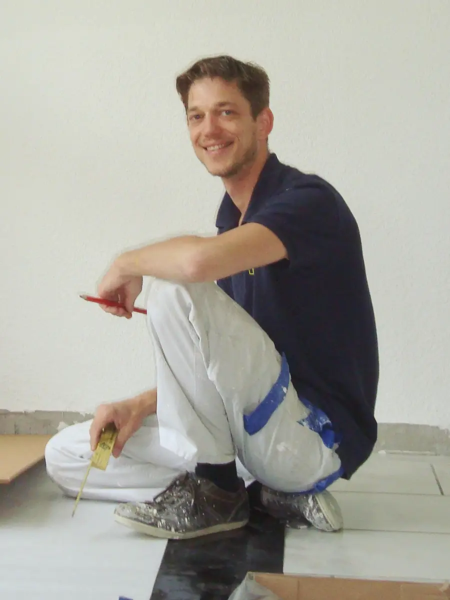 Bodenleger Bruno Lienhard
